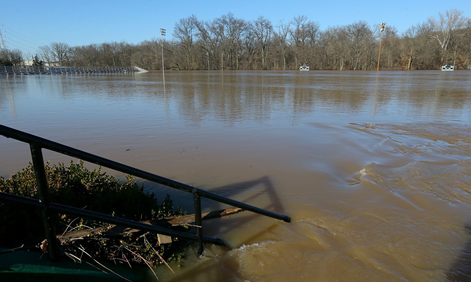 St. Louis Soccer Park swamped by historic Meramec River flood